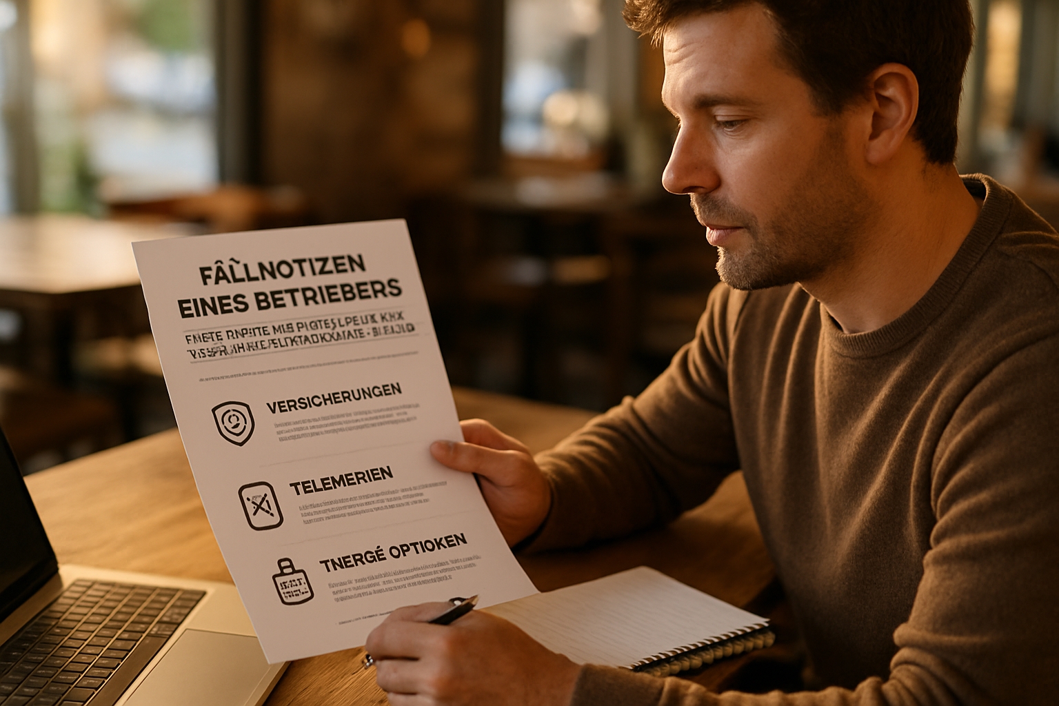 Fallnotizen eines Betreibers: Entscheidungen rund um Schutz, Versorgung und Energie im Alltag